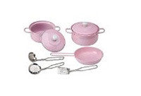 Play Stock Pot, Sauce Pan with Lids, Frying Pan, Pasta Spoon, Spatula and Ladle